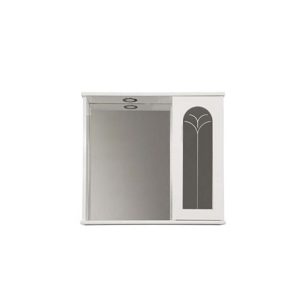 Specchiera da bagno un anta con vetro Palme - immagine 1