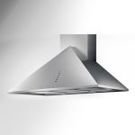 Cappa a parete Tecnowind modello Zenith L.90 Nero