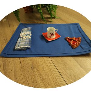Set americano tovagliette Randy blu - immagine 2