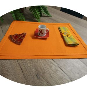 Set tovagliette Randy arancione - immagine 2