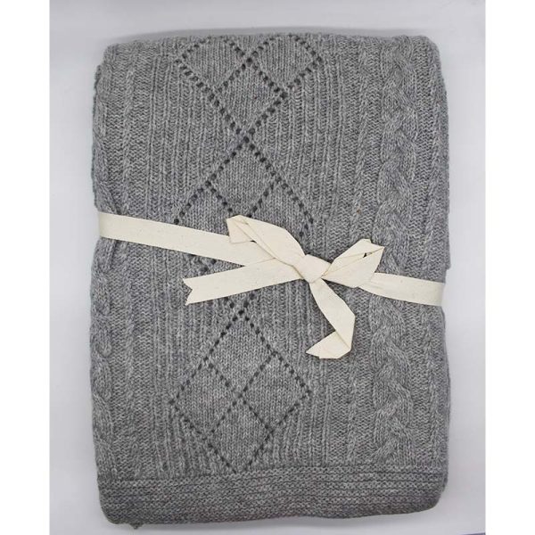 Plaid / Coperta Diamond Lana 125 x 150 cm