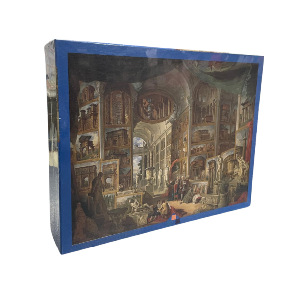 Progetto-senza-titolo-1 Veduta di Roma Antica di Pannini - Puzzle 1000 pezzi