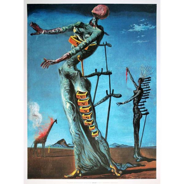 SALVADOR-DALI-GIRAFFA-INFUOCATA