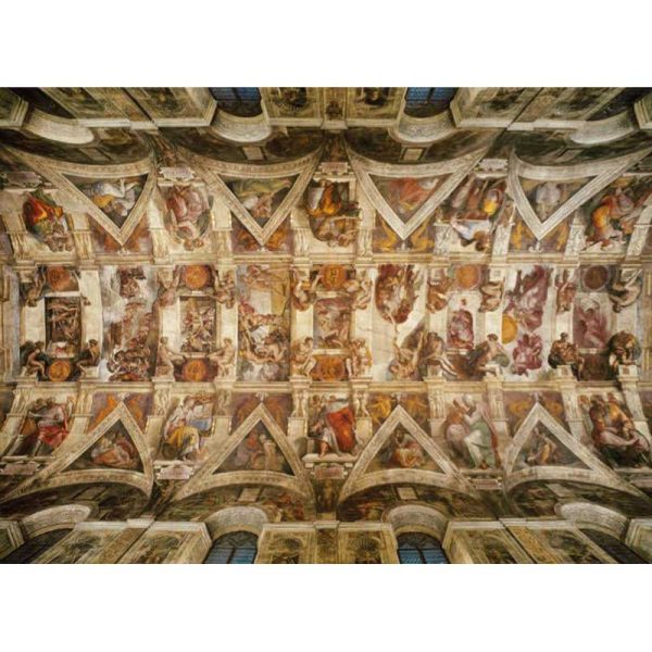 VOLTA-CAPPELLA-SISTINA-MICHELANGELO PUZZLE