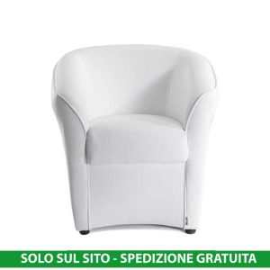 Poltrona ecopelle VALENTINA - immagine 2