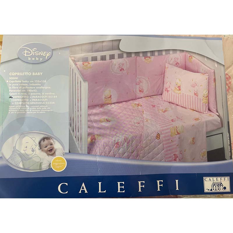 Caleffi Copriletto Baby Pooh Sogni + Paracolpi