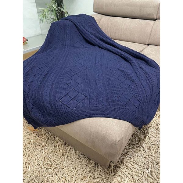 Plaid / Coperta Diamond Lana 125 x 150 cm