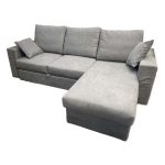 Divano letto con penisola Minni