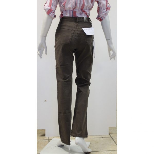 PANTALONE MARRONE 42 DONNA
