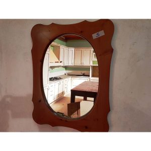Specchiera in pino TOTALMENTE IN LEGNO MASSELLO lotto 5 - immagine 1