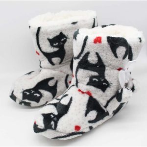 PANTOFOLE STIVALETTO IN PILE DONNA - immagine 3