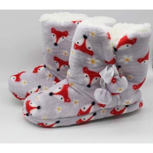 PANTOFOLE STIVALETTO IN PILE DONNA - immagine 4