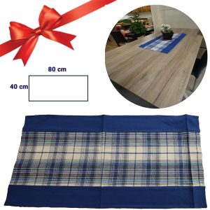 Centrotavola Runner Reindy blu - immagine 1
