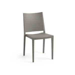 Sedia in polipropilene Grigio - immagine 1
