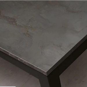 Tavolo Allungabile Effetto Acciaio Ossidato - immagine 5