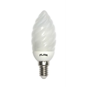 Lampadina basso consumo tortiglione risparmio energetico 5W 8W E14 luce calda-0